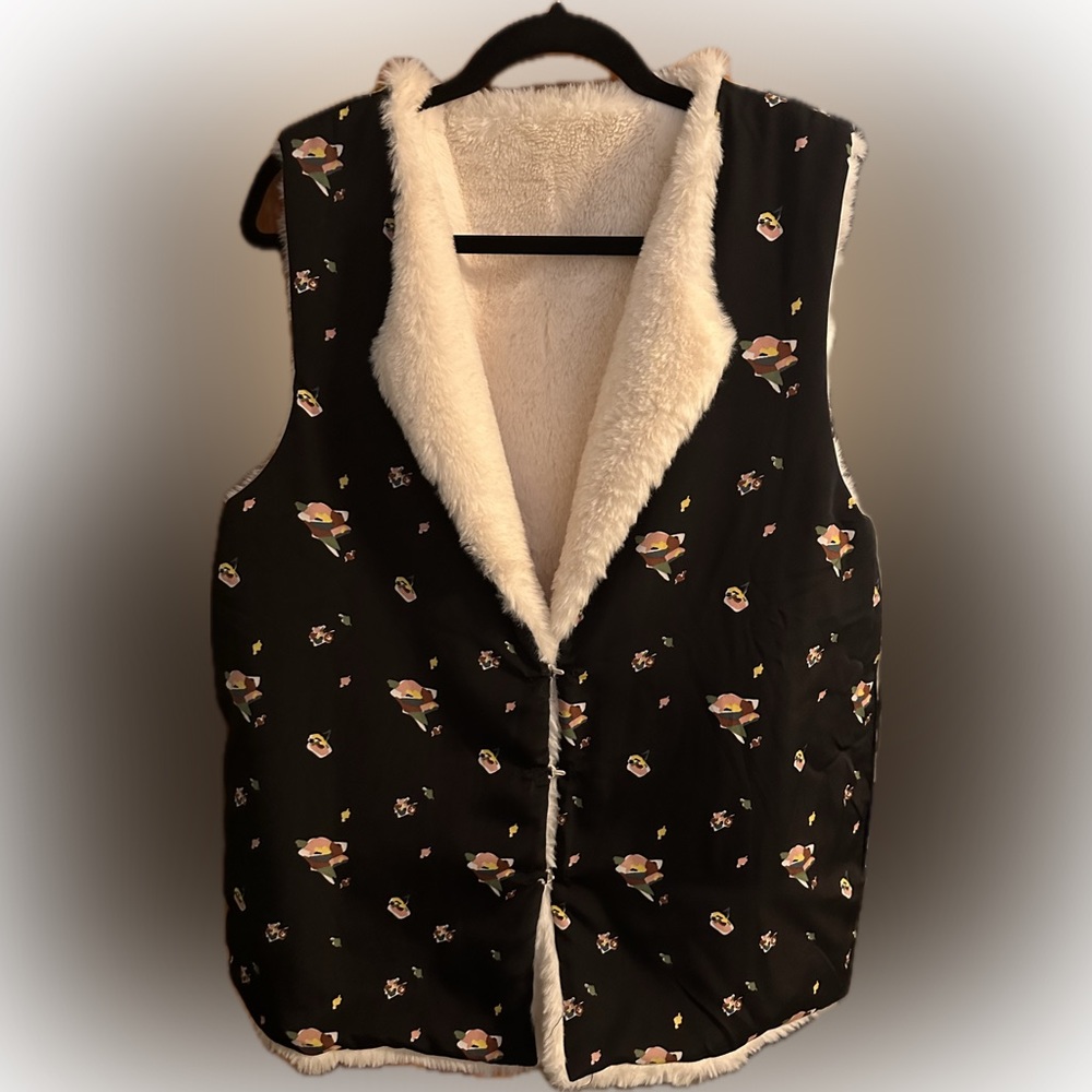 Matilda Jane, reversible vest - women’s large - no tags -like new